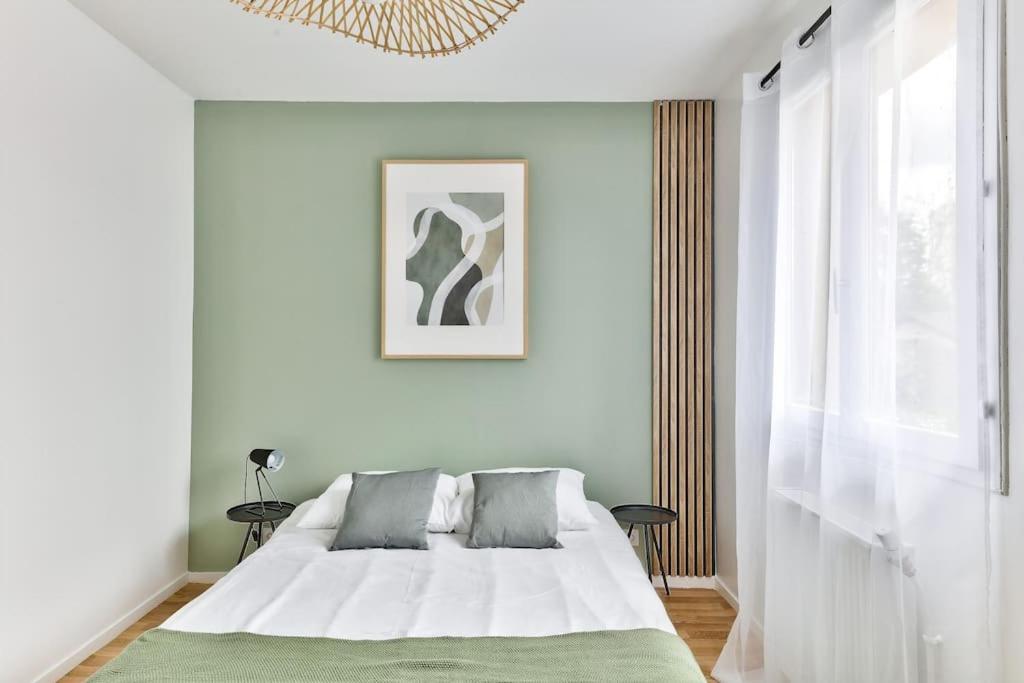 Paris Nord: Tranquil Retreat With Private Parking And Garden Epinay-sur-Seine