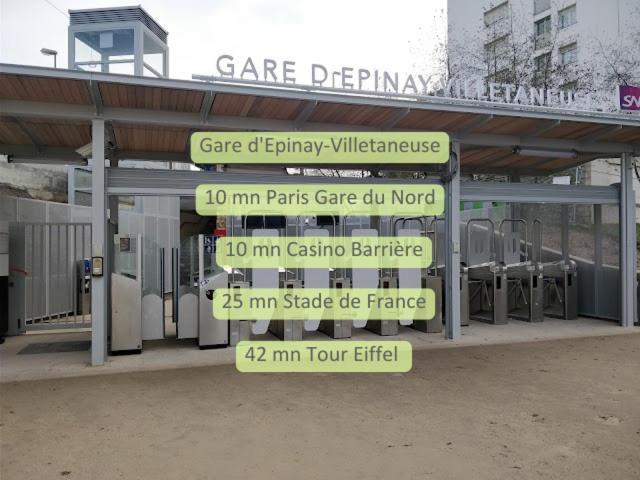 Paris Nord: Tranquil Retreat With Private Parking And Garden Holiday home *